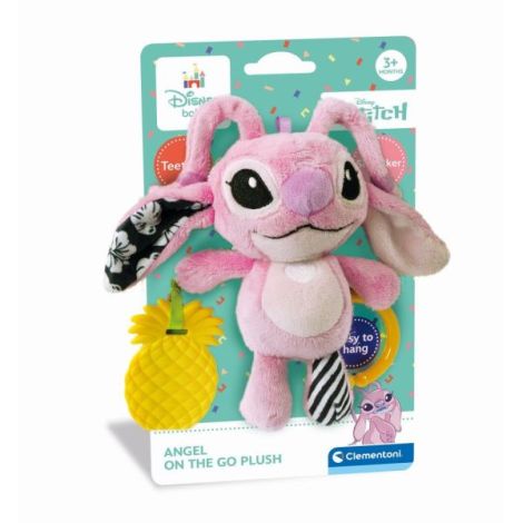 Clementoni - Jucarie senzoriala plus Disney Stitch Angel cu zornaitoare pentru dezvoltarea simturilor - imagine 7